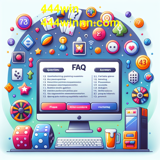 A Importância do FAQ em Sites de Jogos Online como o 444win